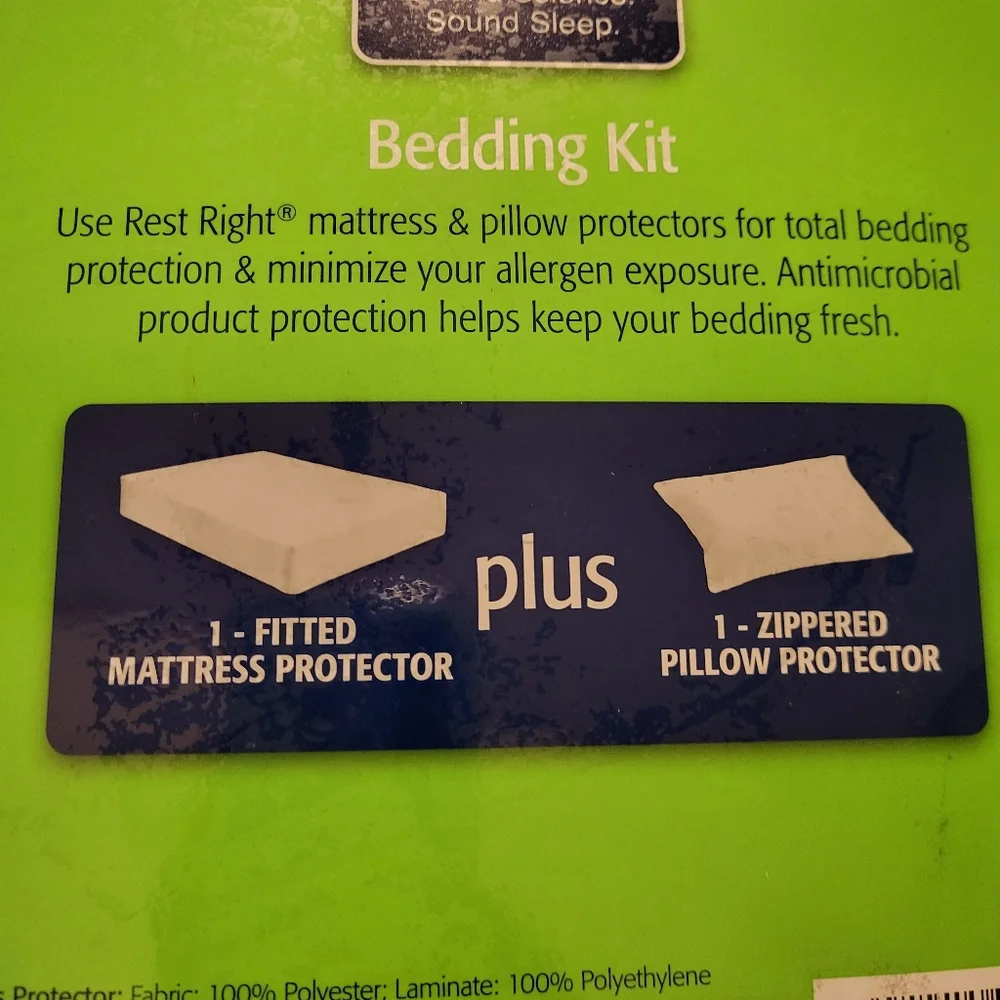 Rest rigth Bedding kit Antibacterial.